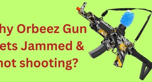 Why do Orbeez Gun gets jammed not shooting?